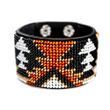 Faux Leather Bead Embroidery Kit &ndash; &ldquo;Bracelet&rdquo; (4 &times; 22 cm) FLBB-099 Black FLBB-099 photo 7