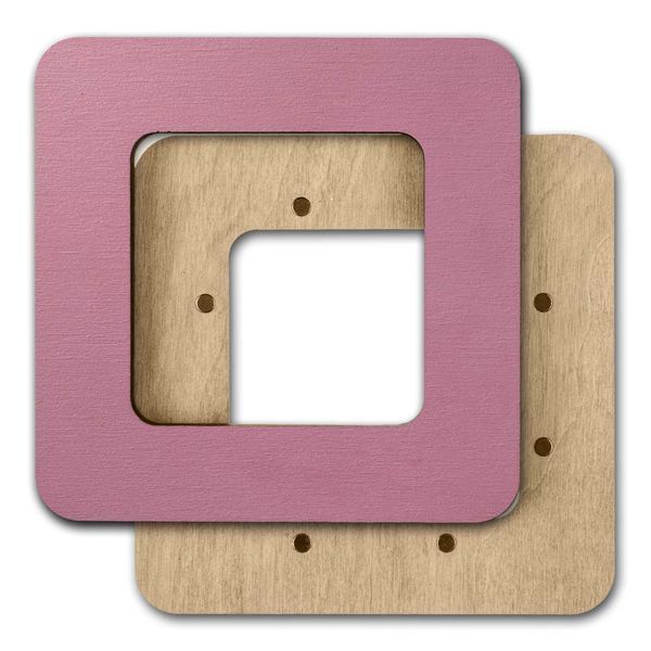 Magnetic Embroidery Frame (6 &times; 6 cm inner size) FLMP-060