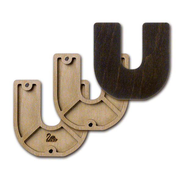 Bead Organizer &ndash; &ldquo;Letter U (Alphabet)&rdquo; FLZB-167(U)
