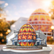 Plastic Cross-Stitch Kit &ndash; &ldquo;Kolomyia Pysanka Museum&rdquo; FLX-157 FLX-157 photo 1