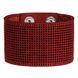Faux Leather Embroidery Blank &ndash; &ldquo;Bracelet" (4 &times; 22 cm) FLBE(BB)-065 Red FLBE(BB)-065 photo 1