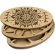 Multi-Layered Bead Organizer &laquo;Oval With Pattern&raquo; FLZB-082 FLZB-082 photo 1