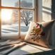 Cross-Stitch Pattern &ndash; "Wren in winter" WLP-044 WLP-044 photo 7
