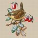 Cross-Stitch Pattern &ndash; "Wren in winter" WLP-044 WLP-044 photo 2
