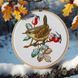 Cross-Stitch Pattern &ndash; "Wren in winter" WLP-044 WLP-044 photo 11