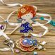 Wooden Bead Embroidery Kit &ndash; &ldquo;Pincushion &ndash; Girl In Blue&rdquo; FLK-282 FLK-282 photo 1