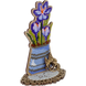 Wooden Bead Embroidery Kit &ndash; &ldquo;Crocuses In A Jug&rdquo; FLK-413 FLK-413 photo 4