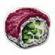 Plastic Cross-Stitch Kit &ndash; "Tuna Sushi" (Double-Sided) FLX-087 FLX-087 photo 3