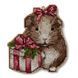 Wooden Cross-Stitch Kit &ndash; &ldquo;Christmas Ornament &ndash; Christmas Hamster&rdquo; FLW-055 FLW-055 photo 3