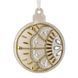 Faux Leather Bead Embroidery Kit &ndash; &ldquo;Bauble Christmas Ornament&rdquo; (Double-Sided) FLBB-129 Light Beige FLBB-129 photo 5