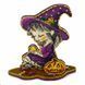 Wooden Cross-Stitch Kit &ndash; &ldquo;Little Witch In Purple&rdquo; FLW-072 FLW-072 photo 3