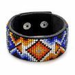 Faux Leather Bead Embroidery Kit &ndash; &ldquo;Bracelet&rdquo; (3 &times; 22 cm) FLBB-023 Black FLBB-023 photo 7