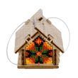 Wooden Bead Embroidery Kit &ndash; &ldquo;Cozy House&rdquo; FLK-557 FLK-557 photo 8