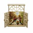 Wooden Cross-Stitch Kit &ndash; &ldquo;Bridge Through Autumn&rdquo; FLW-080 FLW-080 photo 8