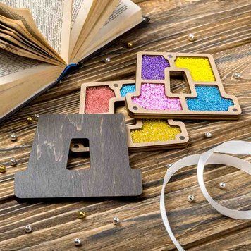 Bead Organizer &ndash; &ldquo;Letter Д (Alphabet)&rdquo; FLZB-126(Д)
