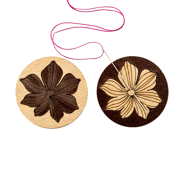 Needle Minder &ndash; &ldquo;Wooden, Double-Sided&rdquo; FLMH-004(W)