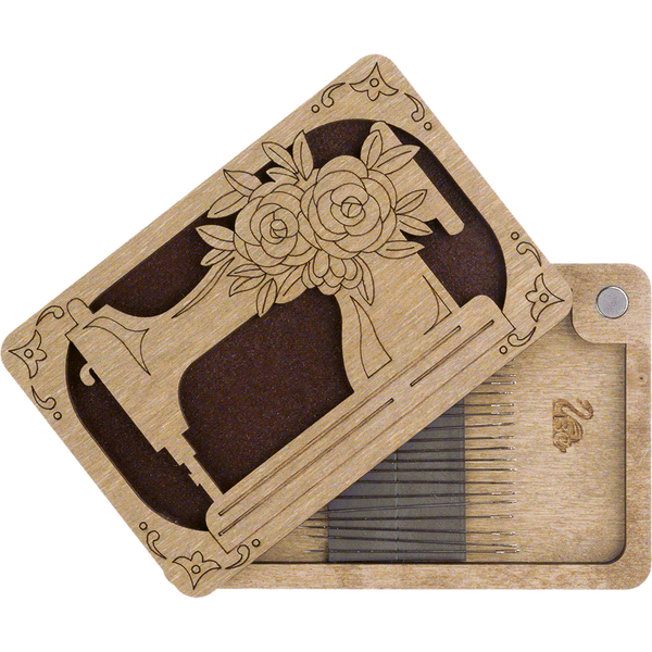 Magnetic Needle Case Rectangular &ndash; &ldquo;Sewing Machine&rdquo; FLZB(N)-028