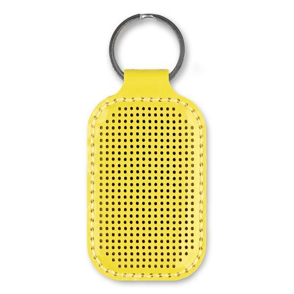 Faux Leather Embroidery Blank &ndash; &ldquo;Keychain&rdquo; FLBE(BB)-074 Yellow