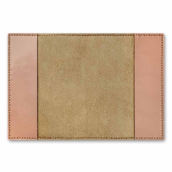 Faux Leather Cross-Stitch Kit &ndash; &ldquo;Passport Cover&rdquo; FLHL-094 Pink