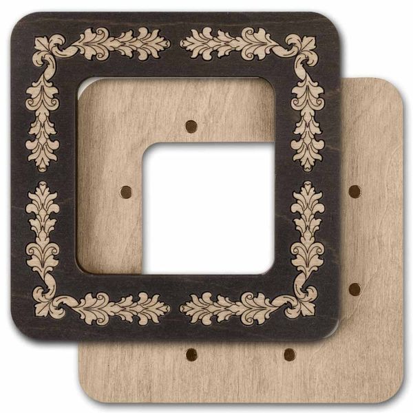 Magnetic Embroidery Frame (6 &times; 6 cm inner size) FLMP-026