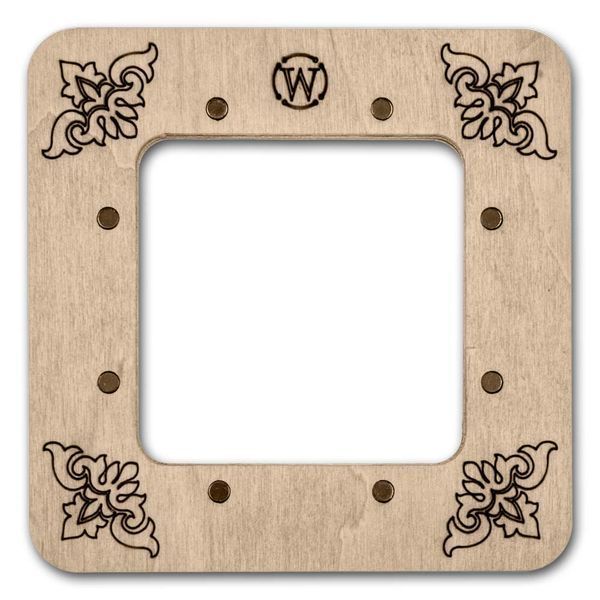 Magnetic Embroidery Frame (6 &times; 6 cm inner size) FLMP-026