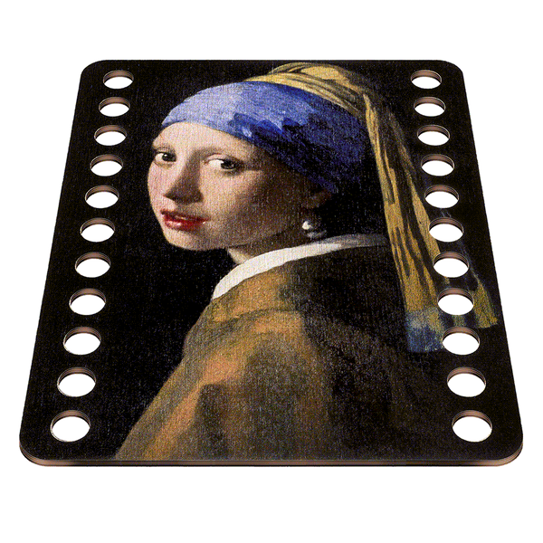 Floss Organizer &ndash; &ldquo;Girl with a Pearl Earring, Rectangular&rdquo; FLZ(P)-024