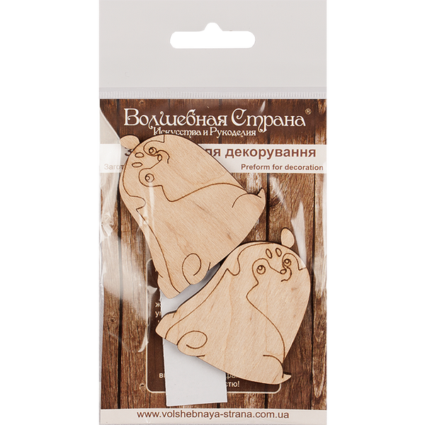 Decoration blank FLC-477 (2 pieces)