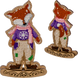 Wooden Bead Embroidery Kit &ndash; Rocking Ornament &ldquo;Charming Fox&rdquo; (Double-Sided) FLK-291 FLK-291 photo 3