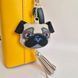 Faux Leather Cross-Stitch Kit &ndash; &ldquo;Bag Charm &ndash; Playful Pug&rdquo; FLHL-172 FLHL-172 photo 1