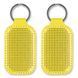 Faux Leather Embroidery Blank &ndash; &ldquo;Keychain&rdquo; FLBE(BB)-074 Yellow FLBE(BB)-074 photo 2