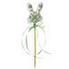 Faux Leather Bead Embroidery Kit &ndash; &ldquo;Topper Green Bunny&rdquo; FLBB-184 FLBB-184 photo 2