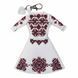 Faux Leather Cross-Stitch Kit &ndash; &ldquo;Bag Charm Dress. Bold Red Pattern&rdquo; FLHL-133 FLHL-133 photo 5
