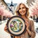 Cross-Stitch Pattern &ndash; "Spring Town" WLP-019 WLP-019 photo 10