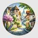 Cross-Stitch Pattern &ndash; "Spring Town" WLP-019 WLP-019 photo 2