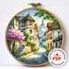 Cross-Stitch Pattern &ndash; "Spring Town" WLP-019 WLP-019 photo 1