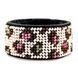 Faux Leather Bead Embroidery Kit &ndash; &ldquo;Bracelet&rdquo; (3 &times; 17 cm) FLBB-108 Black FLBB-108 photo 3
