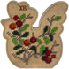 Wooden Bead Embroidery Kit &ndash; &ldquo;Box-Chick&rdquo; (Double-Sided) FLK-422 FLK-422 photo 4