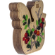 Wooden Bead Embroidery Kit &ndash; &ldquo;Box-Chick&rdquo; (Double-Sided) FLK-422 FLK-422 photo 7