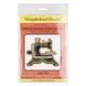 Wooden Bead Embroidery Kit &ndash; &ldquo;Christmas Ornament &ndash; Classic Sewing Machine&rdquo; FLK-516 FLK-516 photo 5