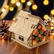 Wooden Bead Embroidery Kit &ndash; &ldquo;Cozy House&rdquo; FLK-557 FLK-557 photo 1