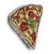 Plastic Cross-Stitch Kit &ndash; "Pizza Slice" (Double-Sided) FLX-118 FLX-118 photo 5