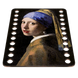 Floss Organizer &ndash; &ldquo;Girl with a Pearl Earring, Rectangular&rdquo; FLZ(P)-024 FLZ(P)-024 photo 3