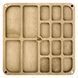 Modular Organizer Box &ndash; &ldquo;Organizer Middle Section&rdquo; FLDD-004/19S FLDD-004/19S photo 1
