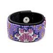 Faux Leather Bead Embroidery Kit &ndash; &ldquo;Bracelet&rdquo; (3 &times; 17 cm) FLBB-109 Black FLBB-109 photo 7