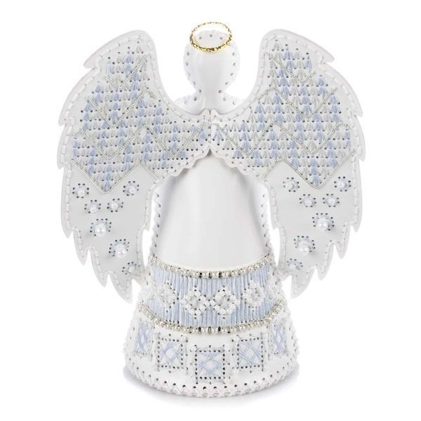 Faux Leather Cross-Stitch Kit &ndash; &ldquo;Angel of Heavenly Light&rdquo; FLHL-173