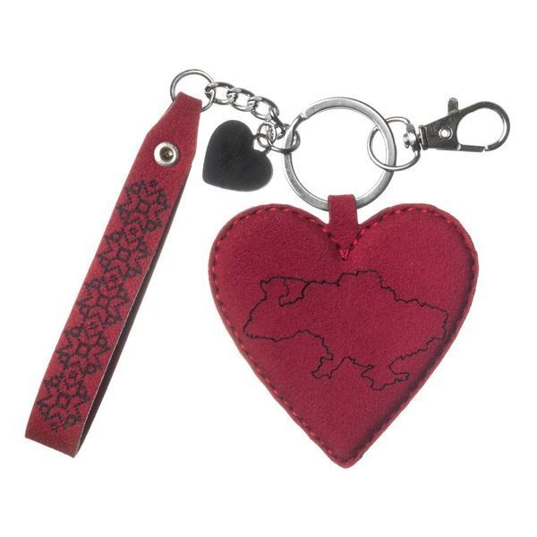 Faux Leather Cross-Stitch Kit &ndash; &ldquo;Bag Charm &ndash; Rivne Region&rdquo; FLHL-155