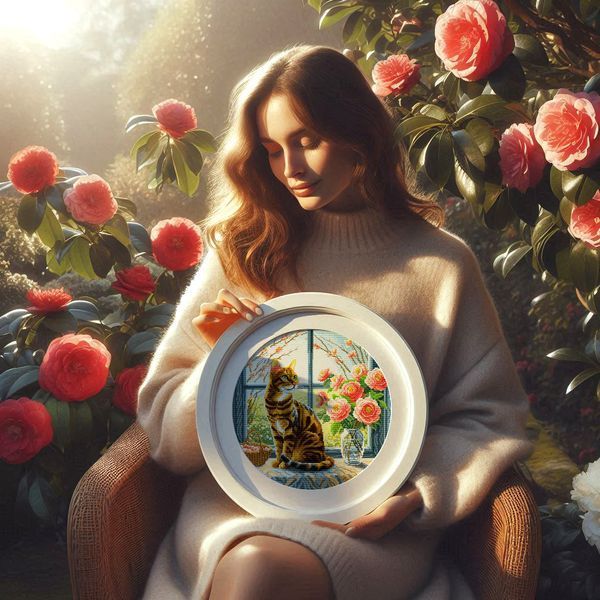 Cross-Stitch Pattern &ndash; "Spring Mood" WLP-021