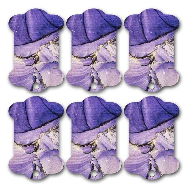 Floss Bobbins &ndash; &ldquo;Purple Petals&rdquo; FLC-118(S) (6 pcs)