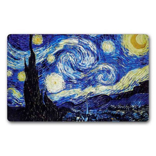 Bead Organizer With Wooden Lid &ndash; &ldquo;Starry Night, Rectangular&rdquo; FLZB-197