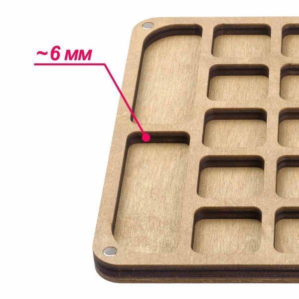 Modular Organizer Box &ndash; &ldquo;Organizer Middle Section&rdquo; FLDD-004/20S